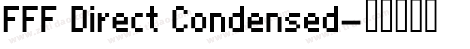 FFF Direct Condensed字体转换